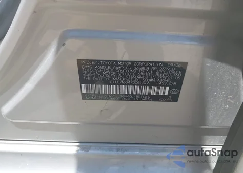 2007 Lexus Es 350 из США, поврежденный, VIN JTHBJ46G472051323